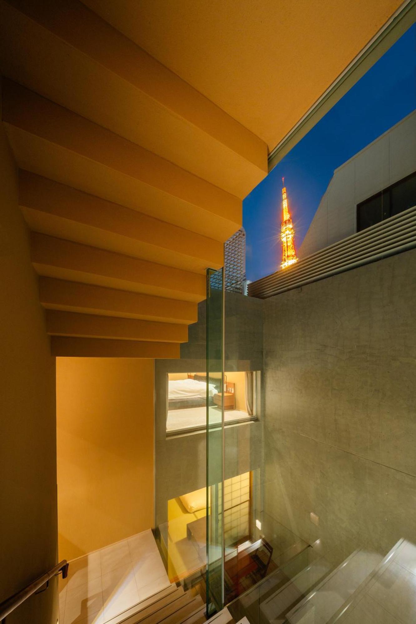 Azabu Modern House The Tokyo Tower Can Be Seen From The Villa 500M2 Екстериор снимка